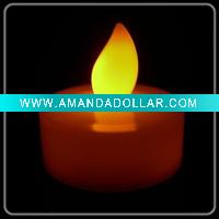 christmas blinking candle