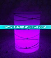 Wholesale Flameless muti-color LED wedding candle