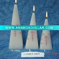 holiday decorative candle