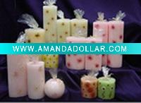 banquet art candle