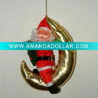Climbing santa claus