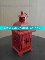 Wholesale Christmas metal candle lantern