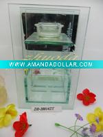 Wholesale Glass candle holder for Christmas promotion
