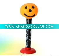 Wholesale Pumpkin Candle Shape Plastic Led Party Stick Lamp for Christmas