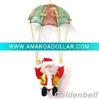 Wholesale 6'' santa claus playing parachute