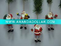 Wholesale S/4 New Santa Christmas tree decor