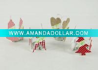 Wholesale wooden christmas candle holder