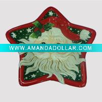 Christmas Decoration Candy Plate