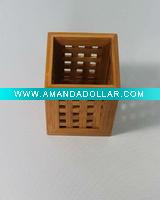 bamboo pencil vase