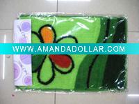 color flower acrylic mat