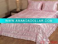 satin textile bedding sets