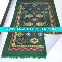 Wholesale PVC brushing rug pu prayer rug
