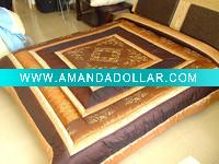 hand made beads quilt