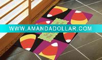 Wholesale Colorful Design Polyester Floormat