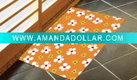 Floral Simple Design Polyester Floormat(2DM0015)