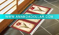 Wholesale Floral Simple Design Rug/doormat(2DM0044)