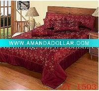 Wholesale satin textile bedding sets