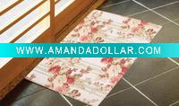 Wholesale Floral Simple Design Rug/doormat(2DM0022)