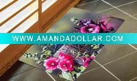 Wholesale Flower and bird design doormat(2DM0116)