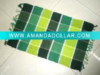Wholesale Latice double use cotton rug