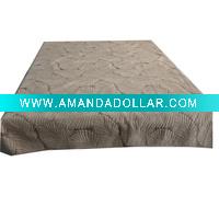 Quilt//bedding set/Embroidered quilt