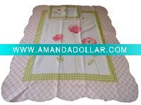 Quilt//bedding set/Microfiber printing quilt