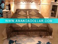 embroidered duvet cover