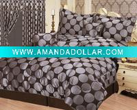 Wholesale 7 pc yarn jacquard comforter set