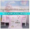 pink Baby Bedding set