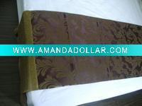 Wholesale 100% Polyester hotel Bed Runner and bed spread
