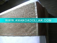Wholesale 100% Polyester hotel Bed Runner and bed spread