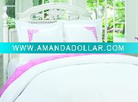 microfiber embroidery bedding set