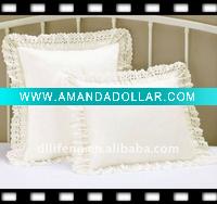 Wholesale Plyester/cotton embroidery pillow shams