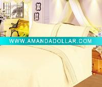 microfiber embroidery bedding set