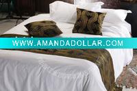 Bed runner 20years hotel linen------------------------------------ OEM MANUFACTURE