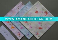 Wholesale printed ladies' handkerchiefs