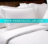 Wholesale hotel bedding 1cm stripe pilowcase