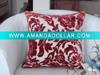 Wholesale Red Velet Cushion Cover C-4432