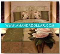 floral bed linen