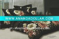 Wholesale City life 100%cotton pigment printing 4pcs bedding set(CSSH)