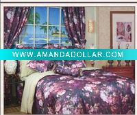 Wholesale 11pcs;Luxury high-grade printed Polyester newest bedding set