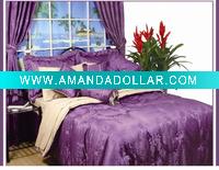 Wholesale 100% Polyester newest luxury high-grade printed bedding set