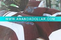 100% Cotton Embroidery Comforter Set
