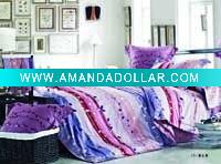 Wholesale cotton reactive printed bedding of home textile