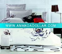 Wholesale Embroidered 4 pcs bedding set, home textile