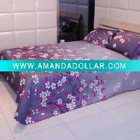 Wholesale 3PCS Printed patchwork quilt set