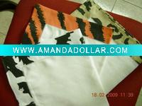 Wholesale linen napkin color border decoration