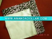 Wholesale Irish pure linen napkin with satin border