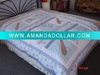 Wholesale applique comforter and baby bedding set