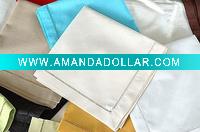 hand hemstitch linen napkin